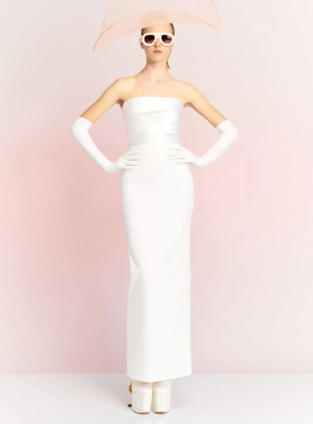 Solace London Bridal^The Afra Maxi Dress In Cream