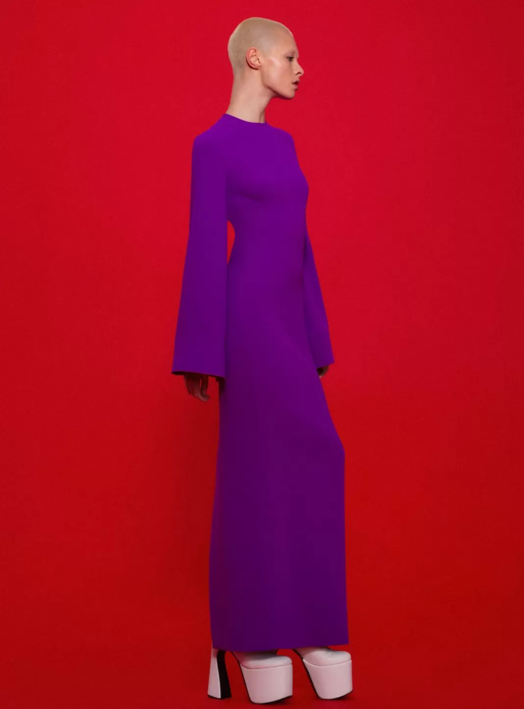 Solace London Dresses^The Aila Maxi Dress In Purple