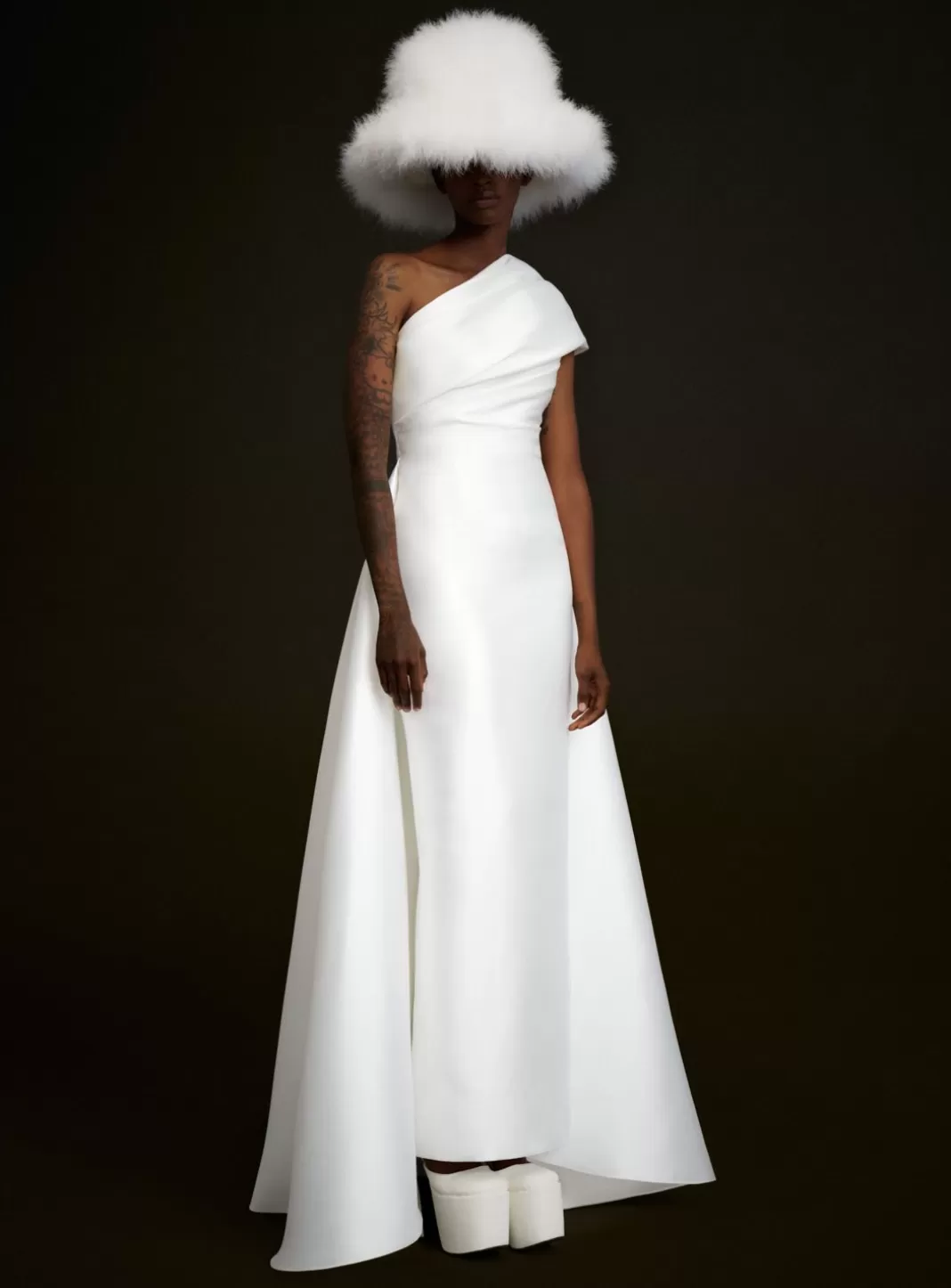 Solace London Bridal^The Alba Maxi Dress In Cream