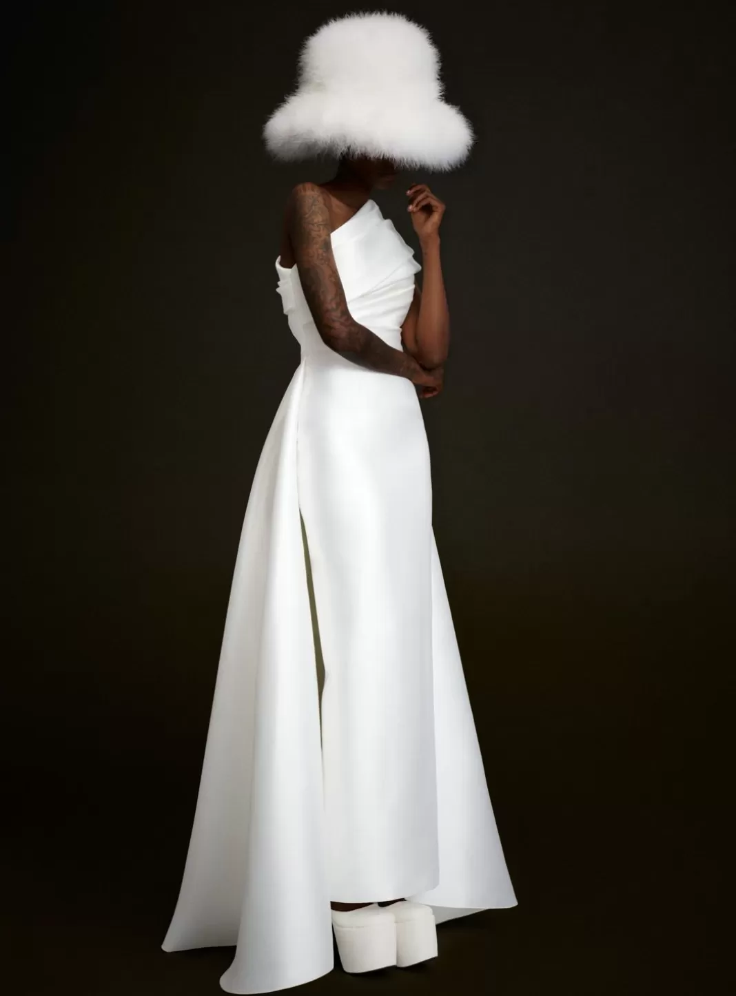 Solace London Bridal^The Alba Maxi Dress In Cream