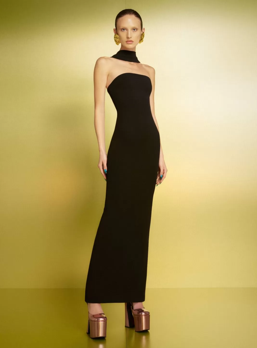 Solace London Dresses^The Amari Maxi Dress In Black