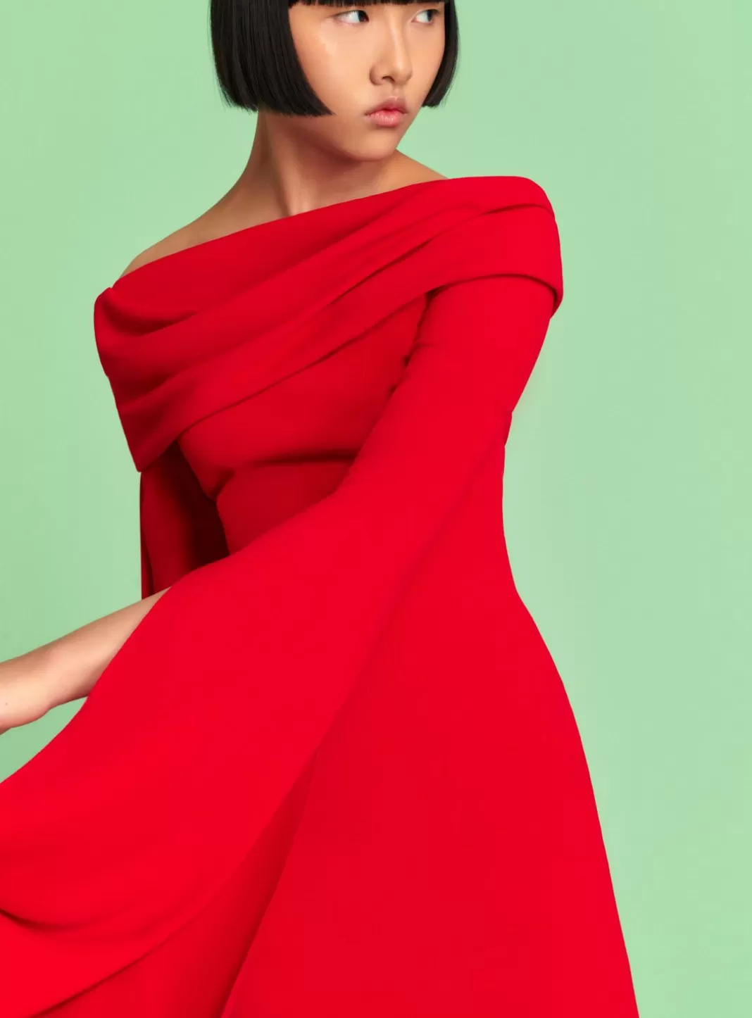 Solace London Dresses^The Arden Maxi Dress In Red