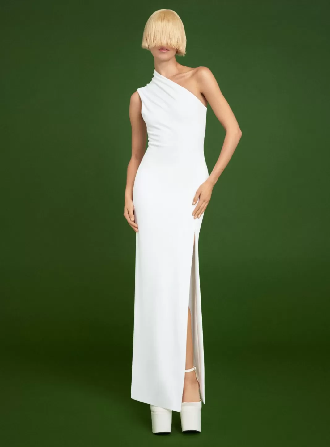 Solace London Bridal^The Averie Dress In Cream