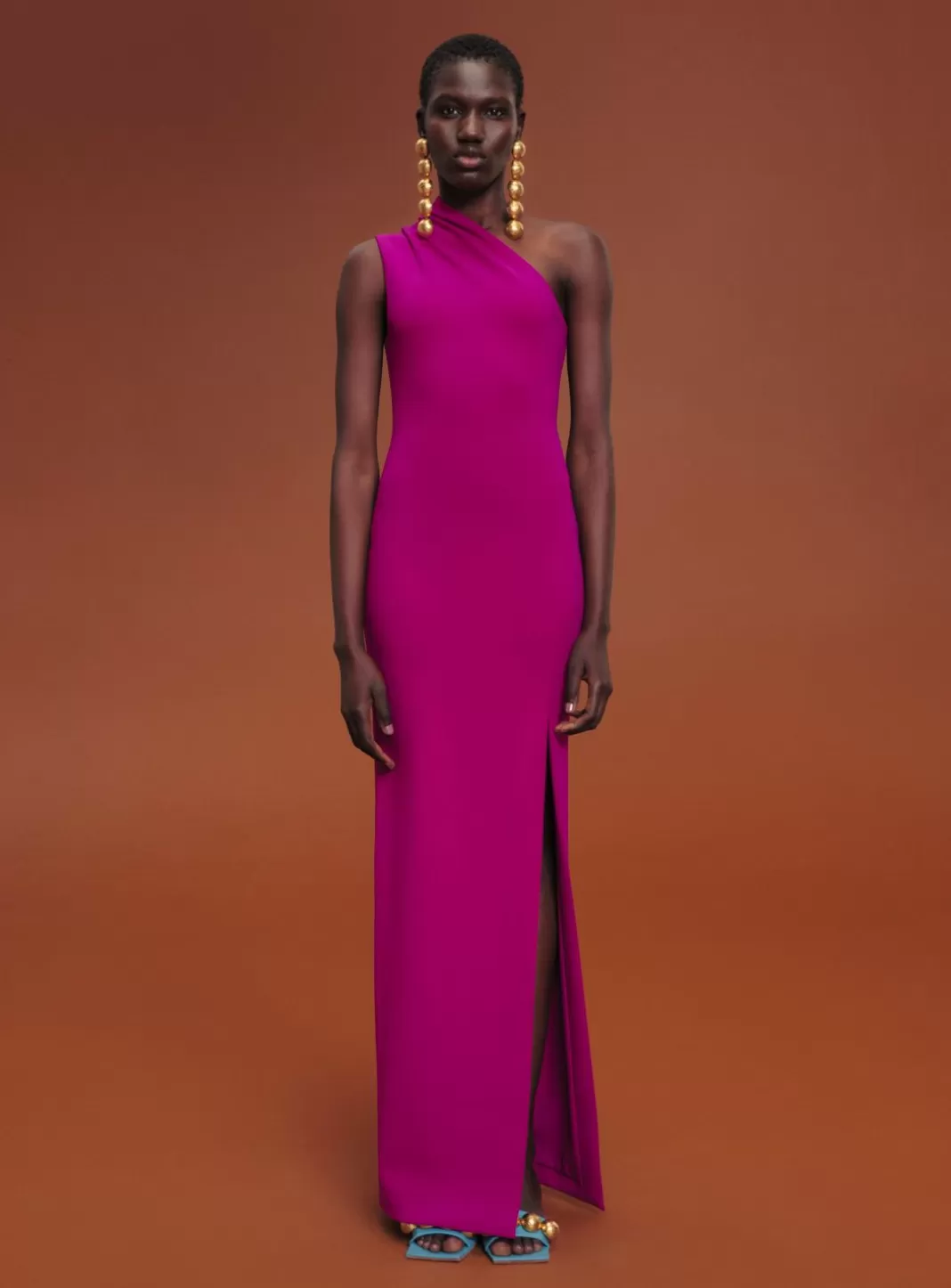 Solace London Dresses^The Averie Maxi Dress In Purple