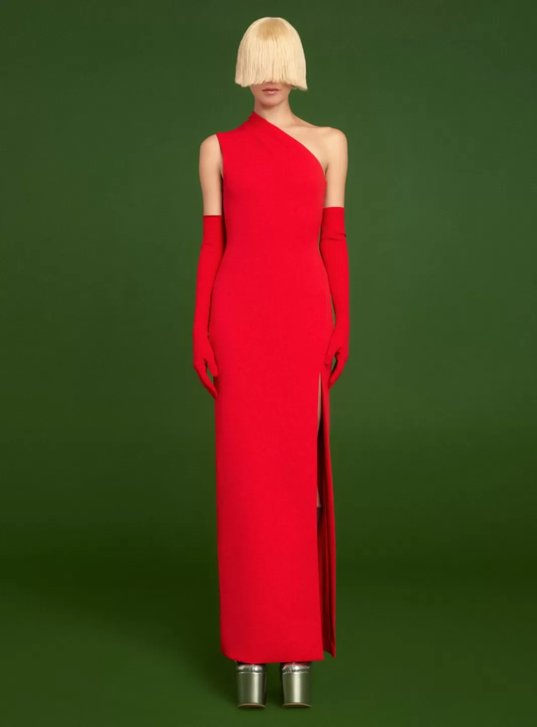 Solace London Dresses^The Averie Maxi Dress In Red