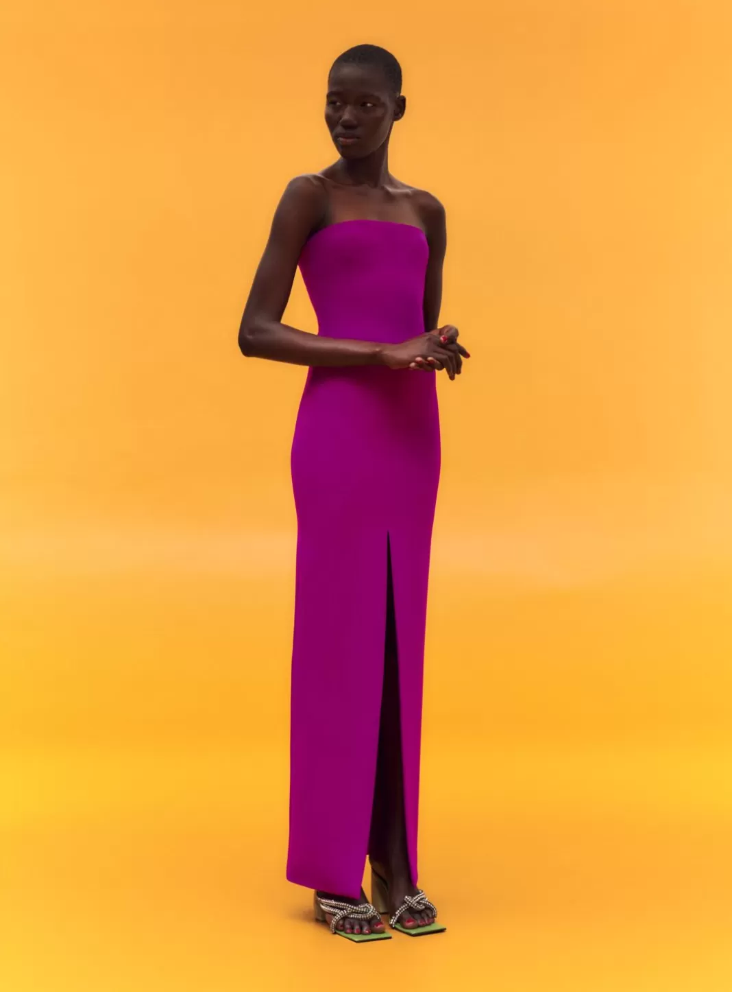 Solace London Dresses^The Bysha Maxi Dress In Purple