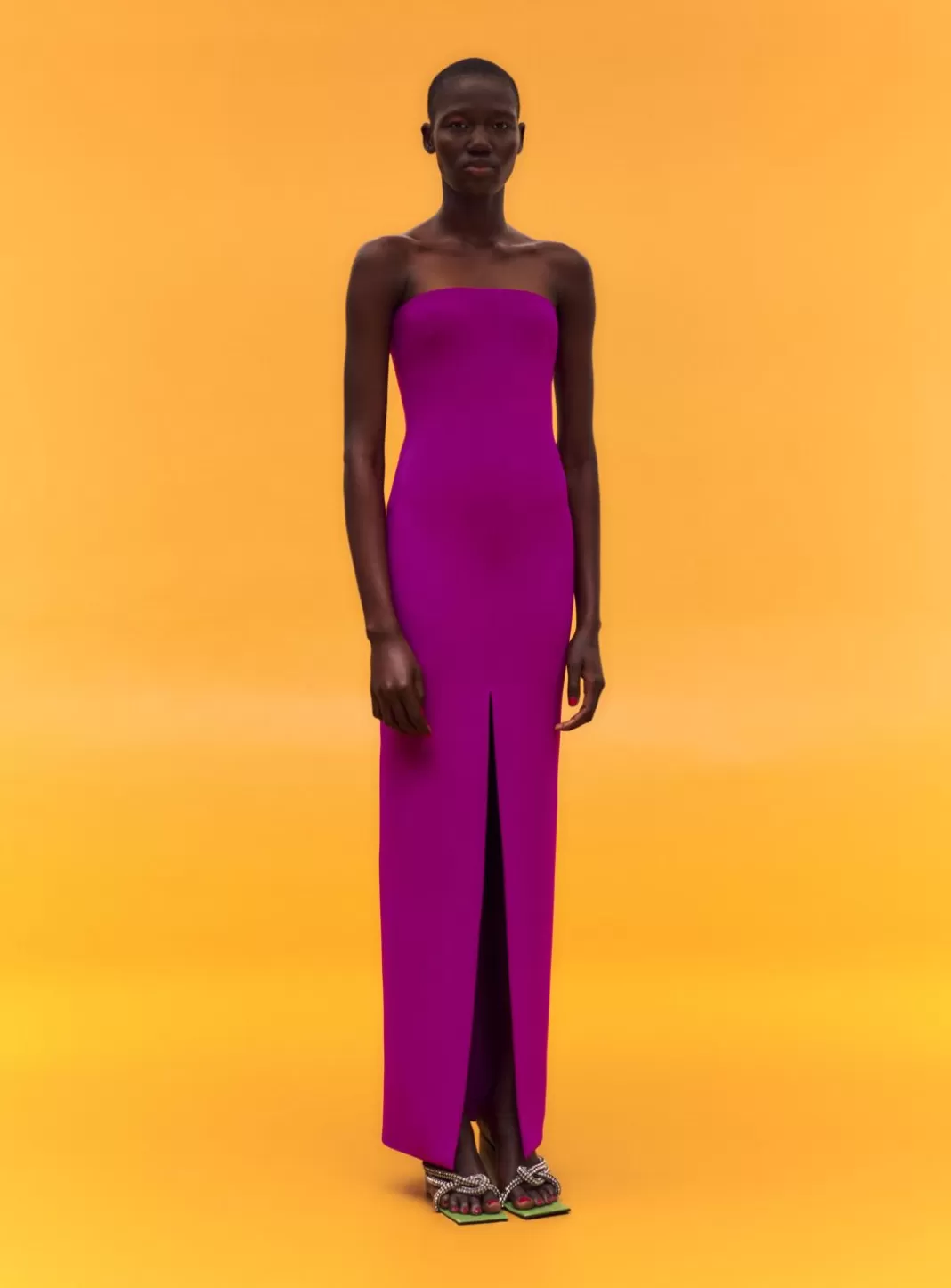 Solace London Dresses^The Bysha Maxi Dress In Purple