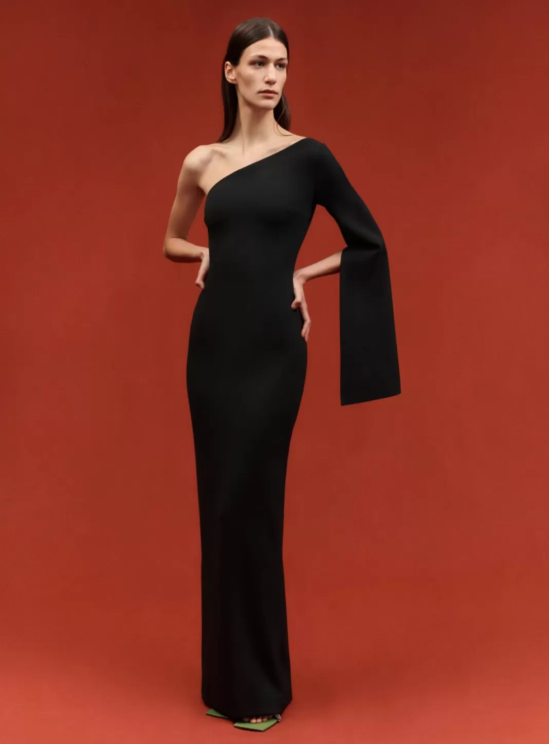 Solace London Dresses^The Callie Maxi Dress In Black