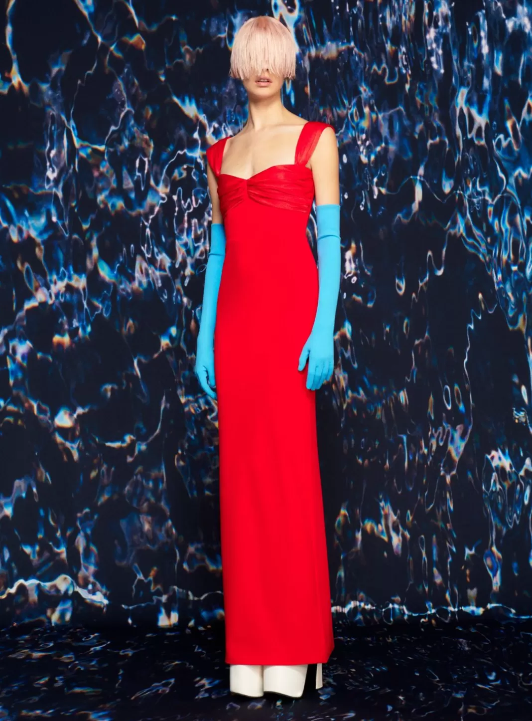 Solace London Dresses^The Calluna Maxi Dress In Red