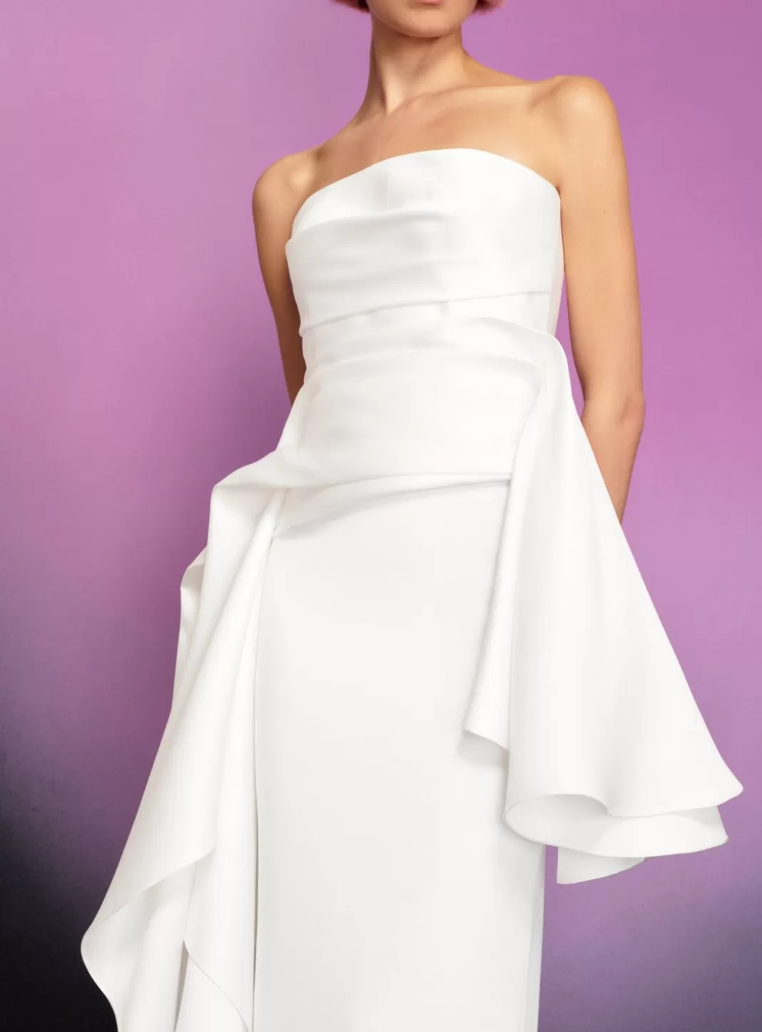 Solace London Bridal^The Darra Maxi Dress In Cream