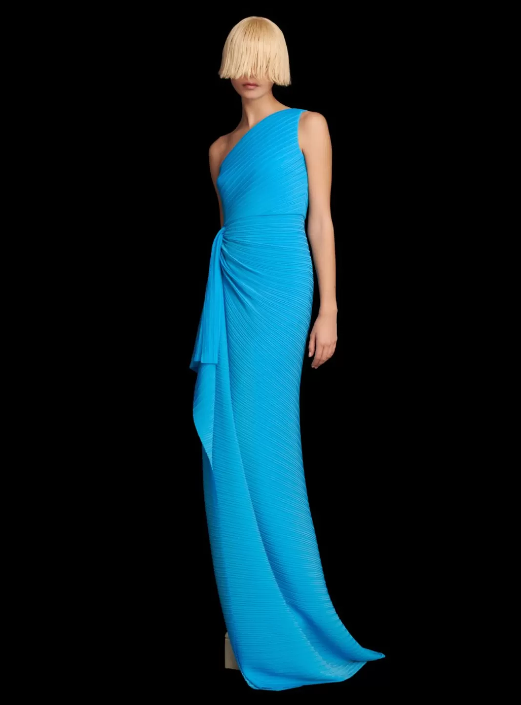 Solace London Dresses^The Dyas Maxi Dress In Blue