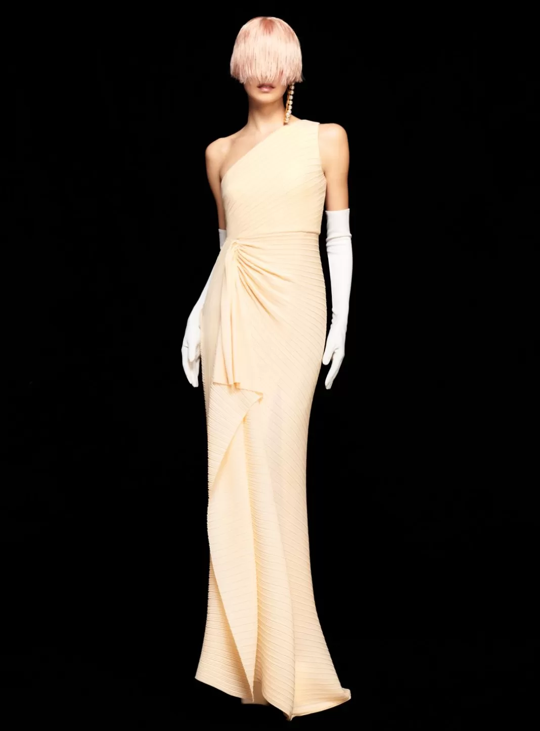 Solace London Bridal^The Dyas Maxi Dress In Ivory