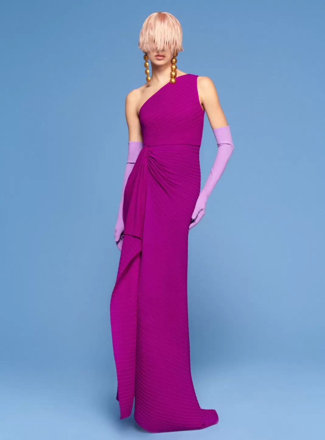 Solace London Dresses^The Dyas Maxi Dress In Purple