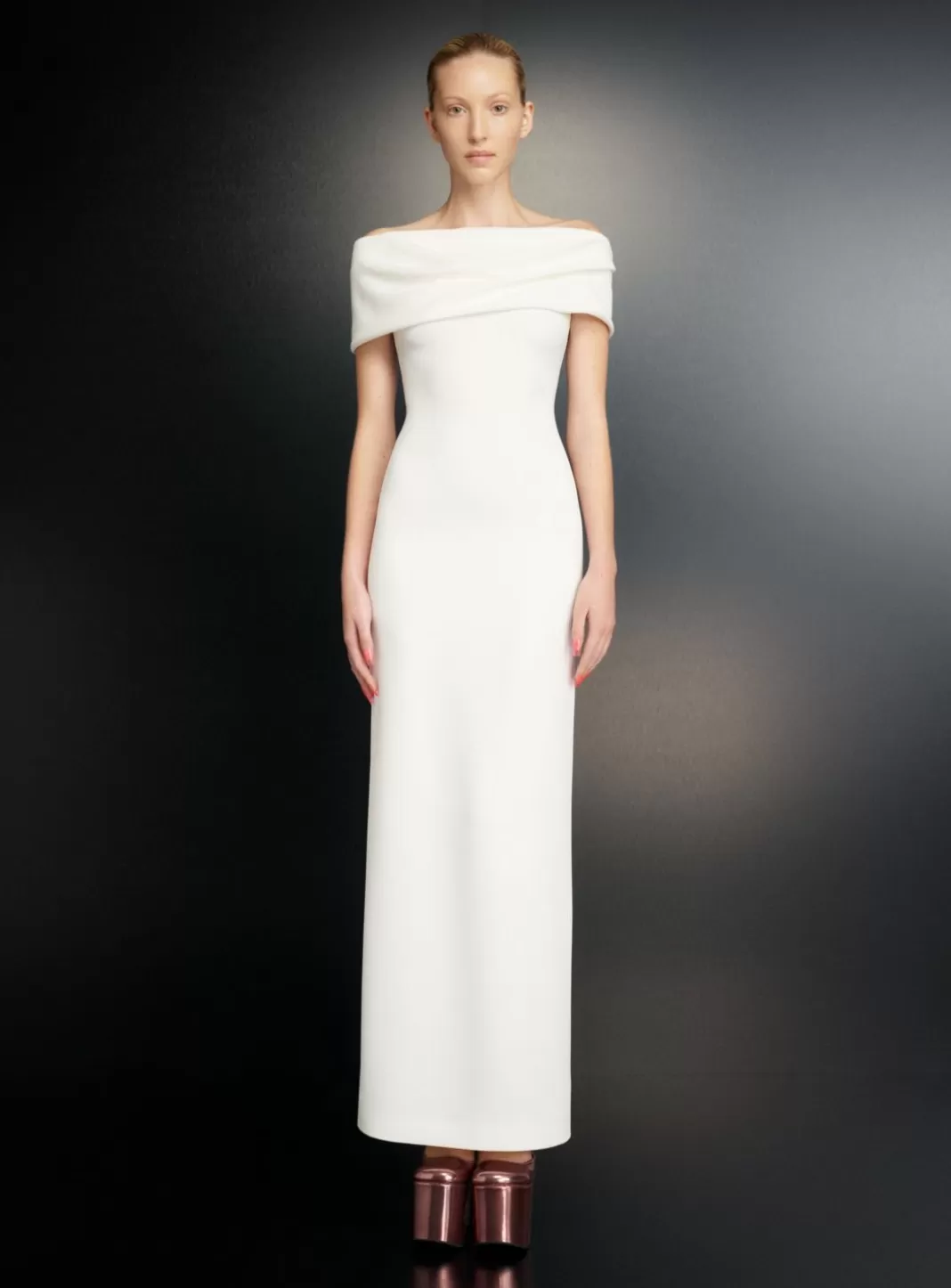 Solace London Dresses^The Eva Maxi Dress In Cream