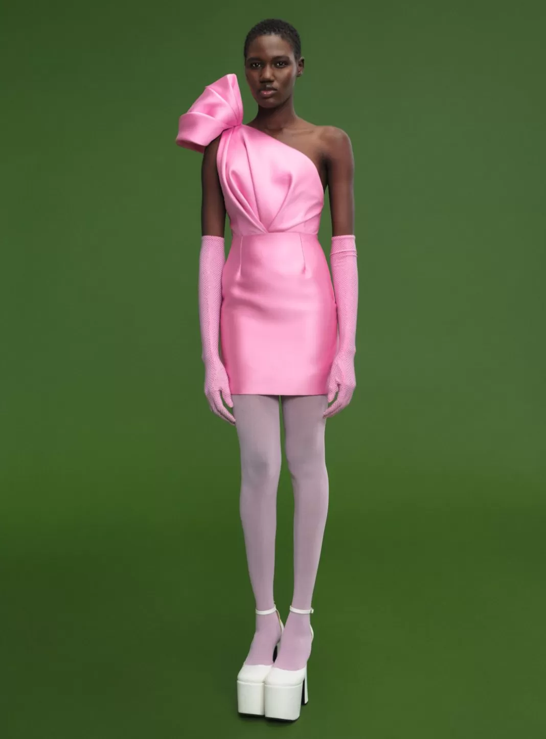 Solace London Dresses^The Frida Mini Dress In Bubblegum