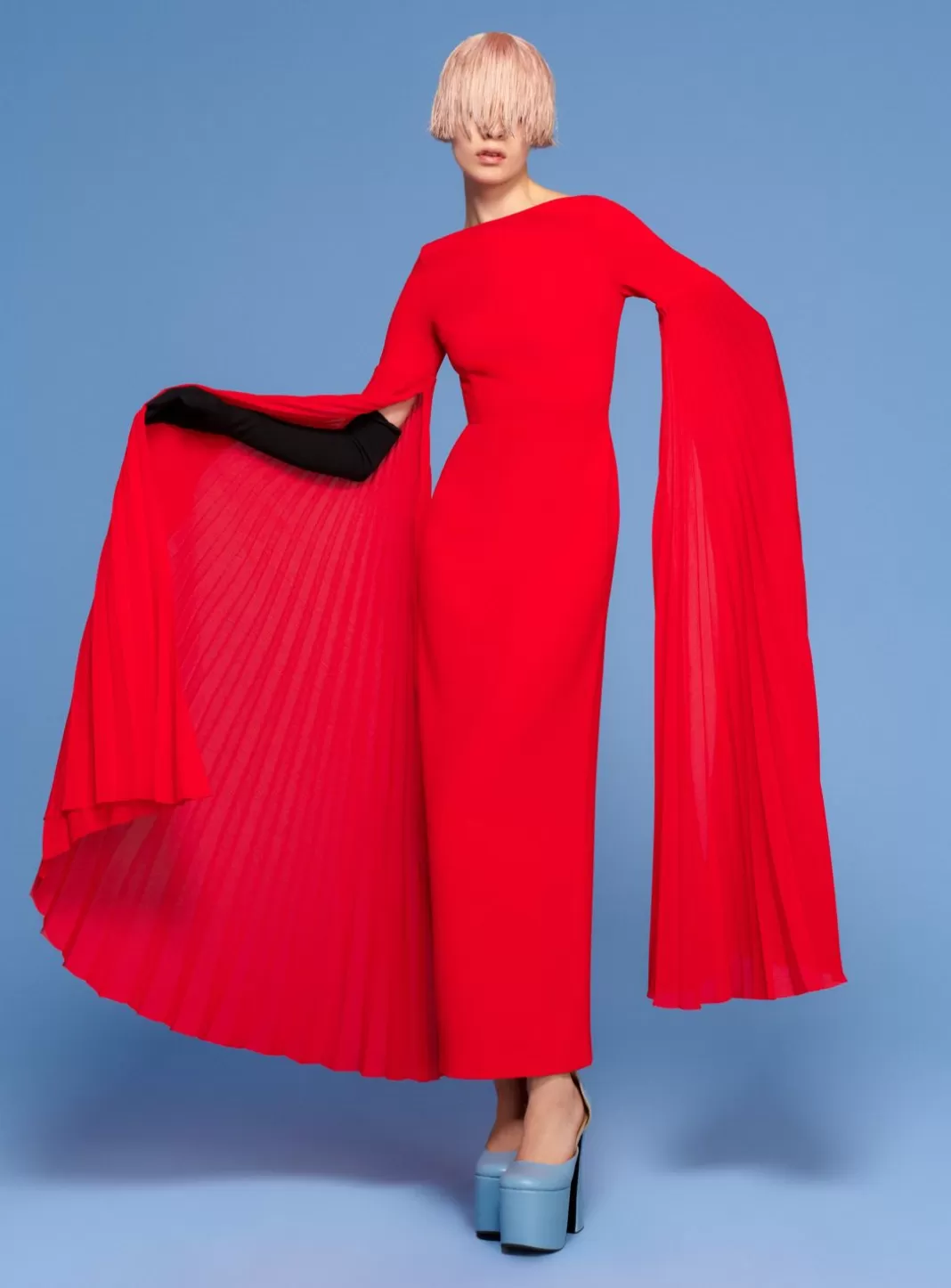 Solace London Dresses^The Grace Maxi Dress In Red