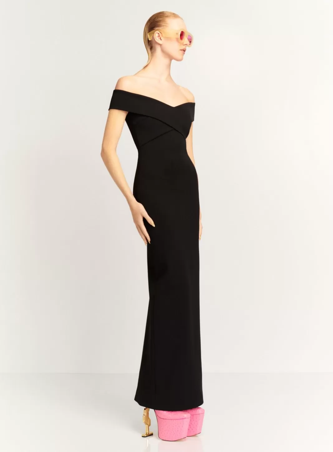 Solace London Dresses^The Ines Maxi Dress In Black