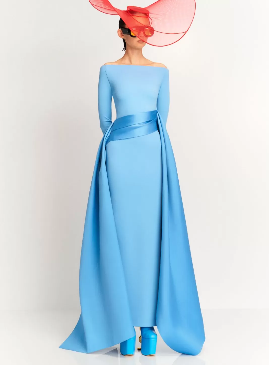 Solace London Dresses^The Irma Maxi Dress In Bluebell