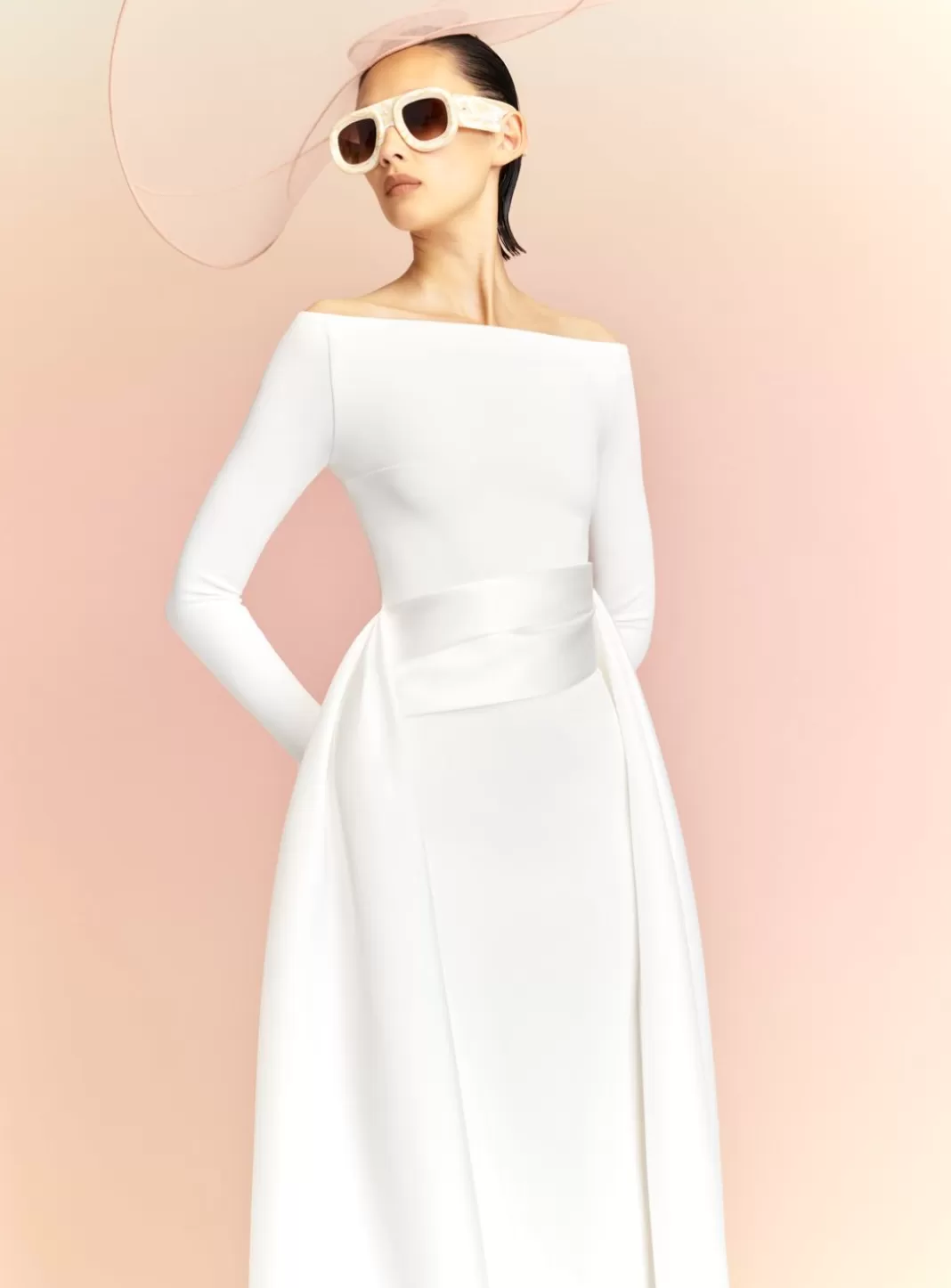 Solace London Bridal^The Irma Maxi Dress In Cream