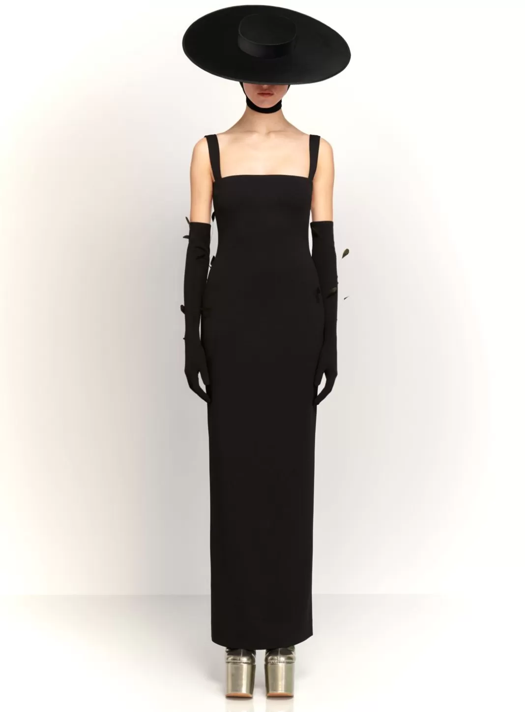 Solace London Icons^The Joni Maxi Dress In Black