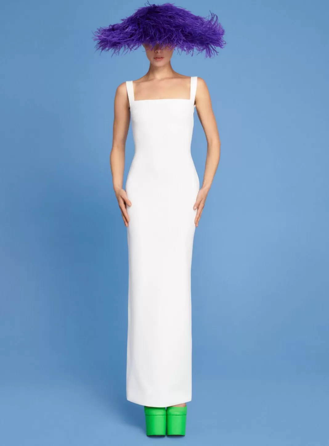 Solace London Dresses^The Joni Maxi Dress In Cream