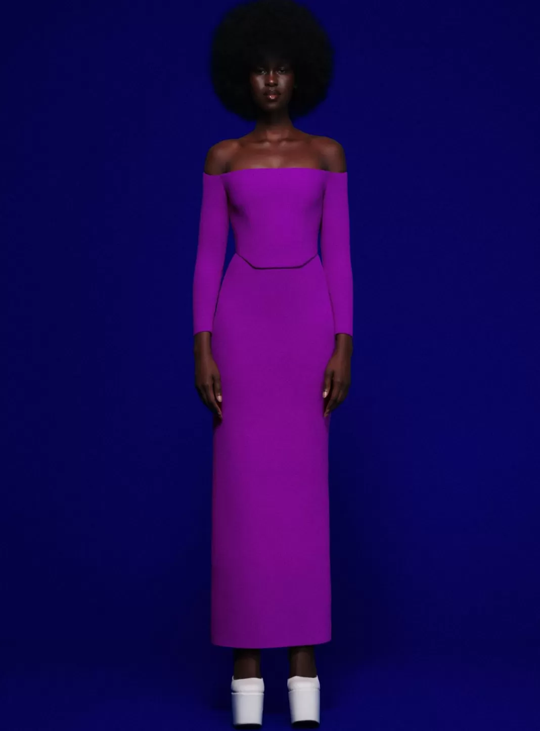 Solace London Dresses^The Kae Maxi Dress In Purple