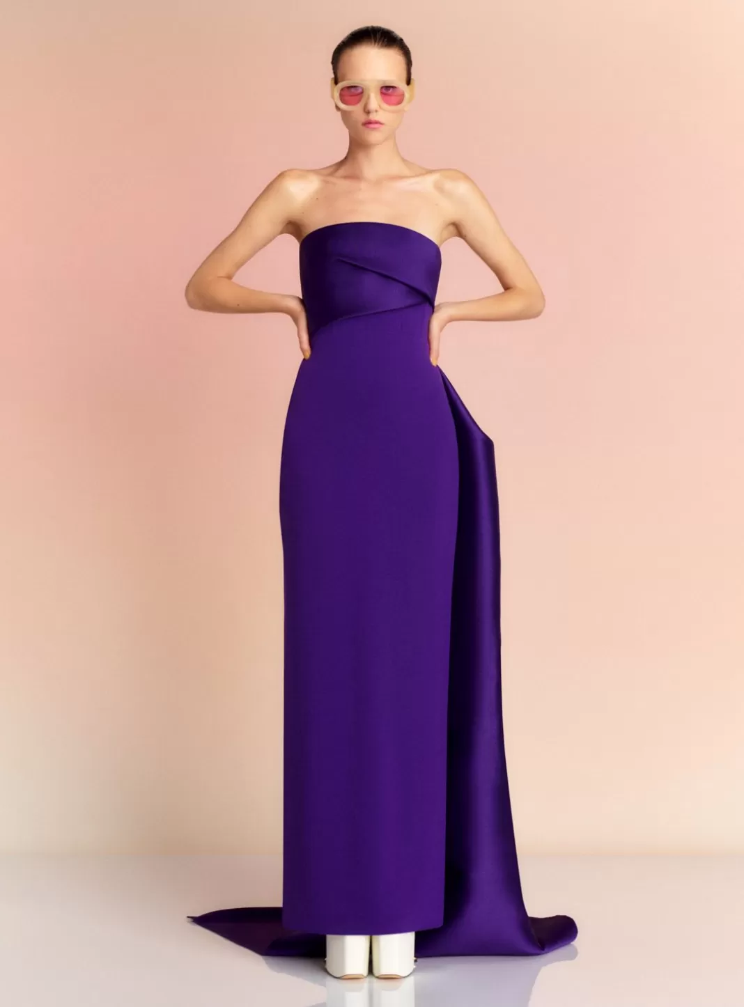 Solace London Dresses^The Kinsley Maxi Dress In Amethyst