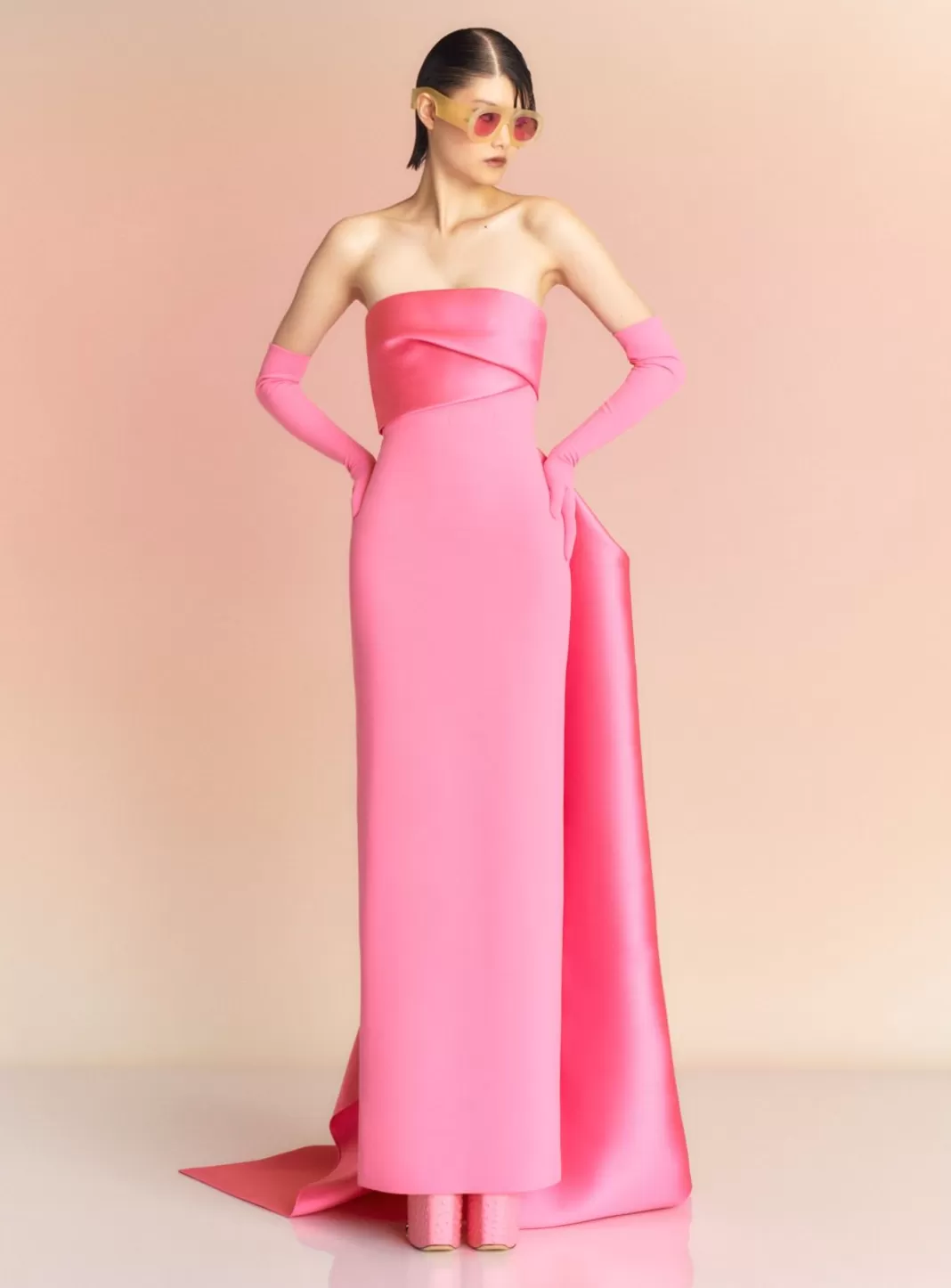 Solace London Dresses^The Kinsley Maxi Dress In Rose Pink