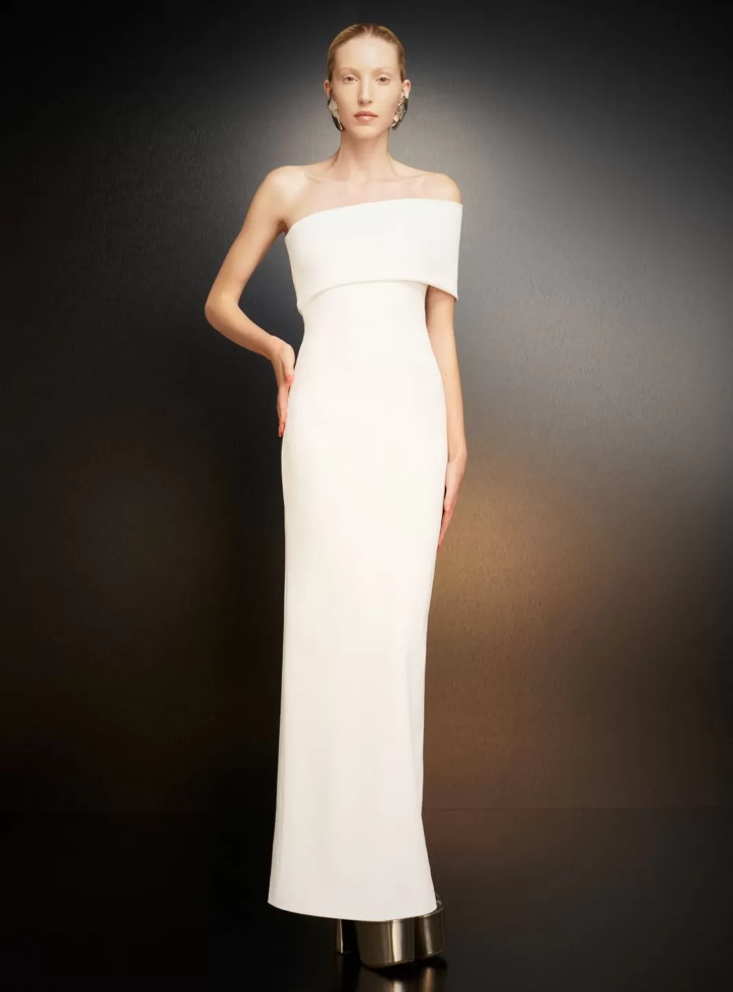 Solace London Bridal^The Lana Maxi Dress In Cream