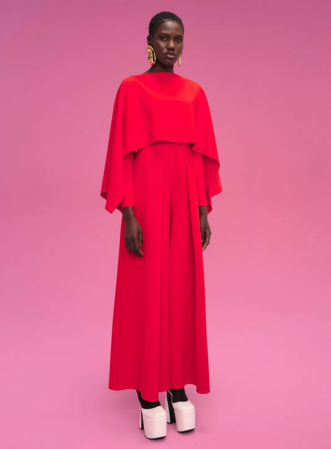 Solace London Modest^The Lara Jumpsuit In Red