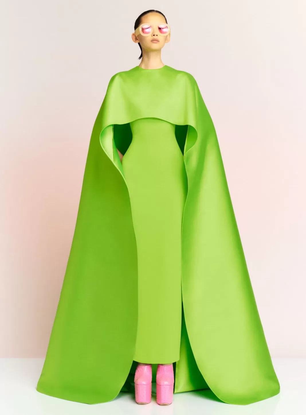 Solace London Modest^The Leni Maxi Dress In Green