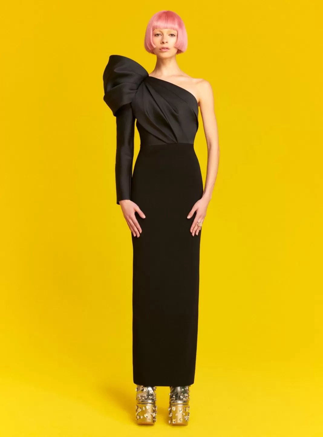 Solace London Dresses^The Lexi Maxi Dress In Black