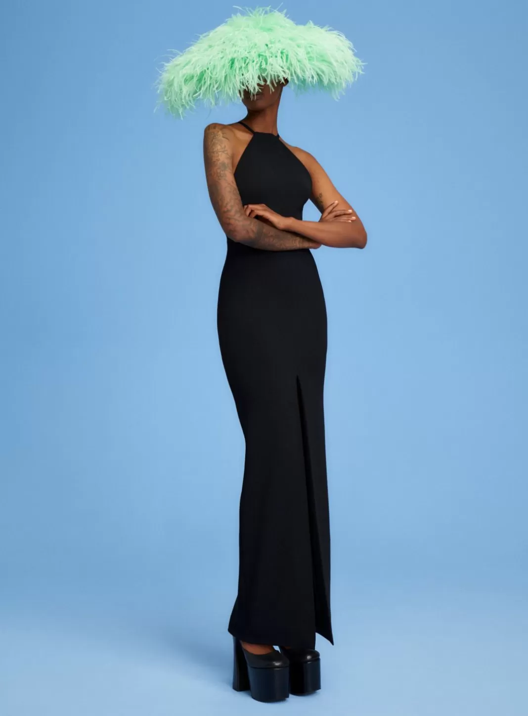 Solace London Dresses^The Lila Maxi Dress In Black