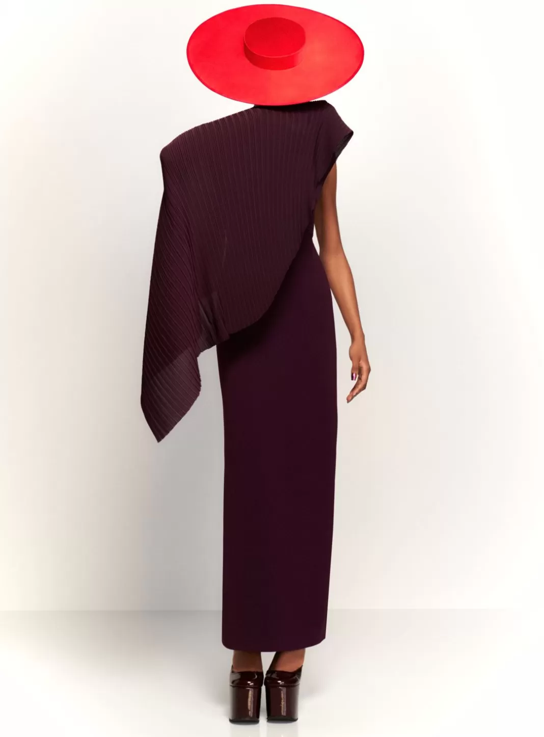 Solace London Dresses^The Lillia Maxi Dress In Plum