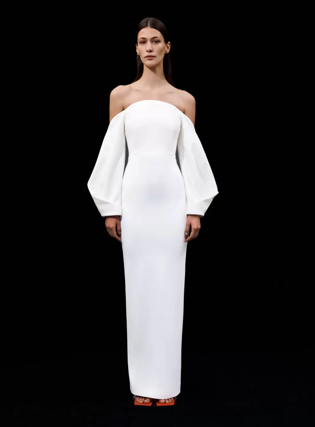 Solace London Bridal^The Lotta Maxi Dress In Cream