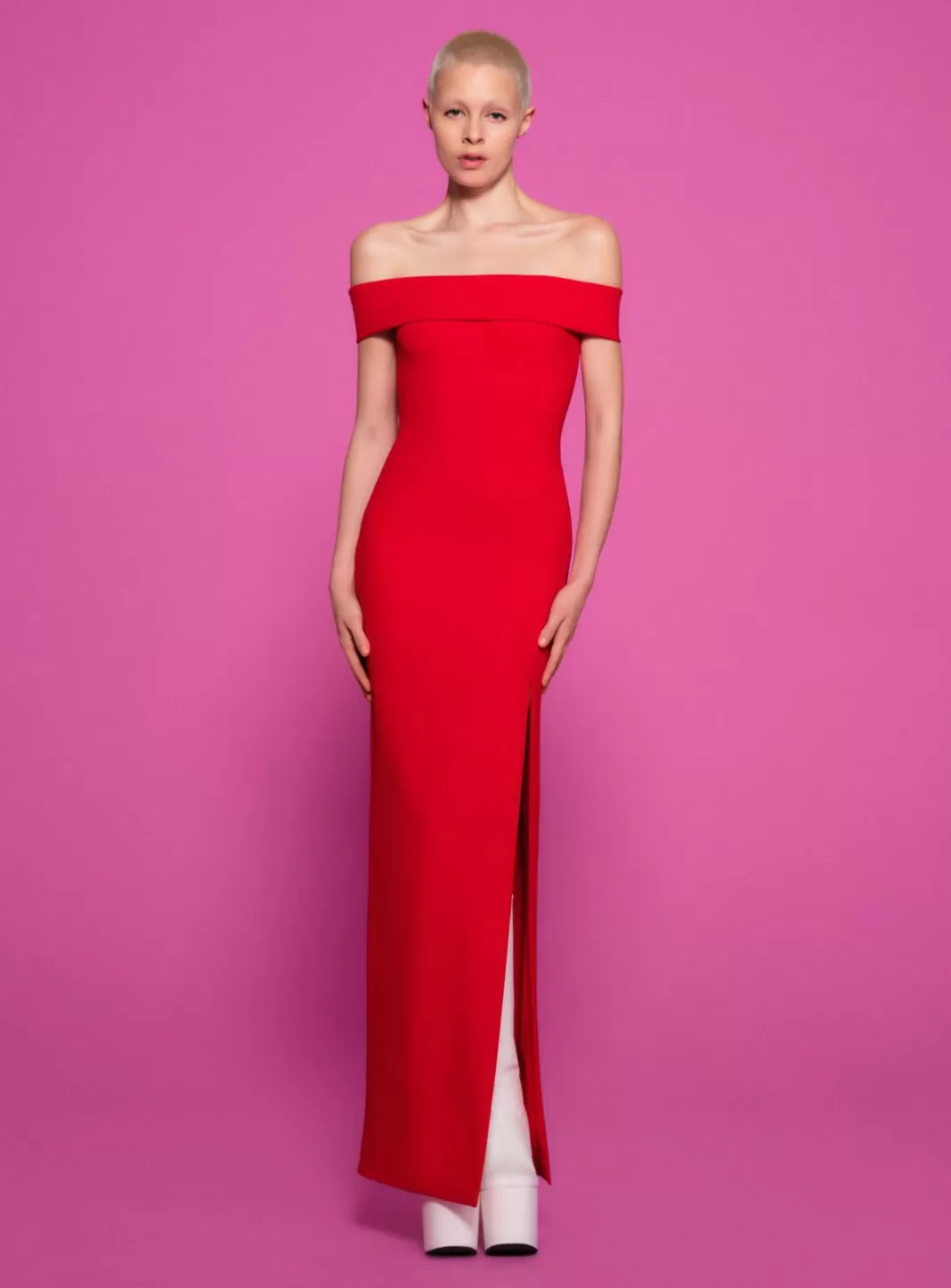 Solace London Dresses^The Martina Maxi Dress In Red