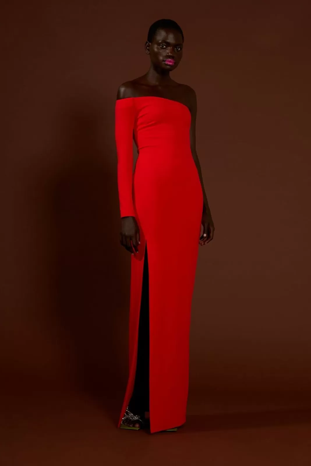 Solace London Dresses^The Palmer Dress In Red