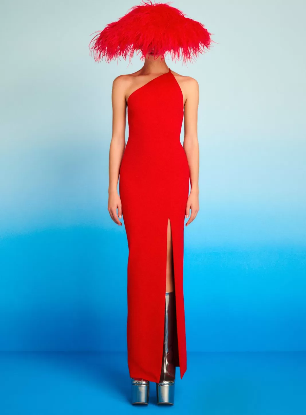 Solace London Dresses^The Petch Maxi Dress In Red