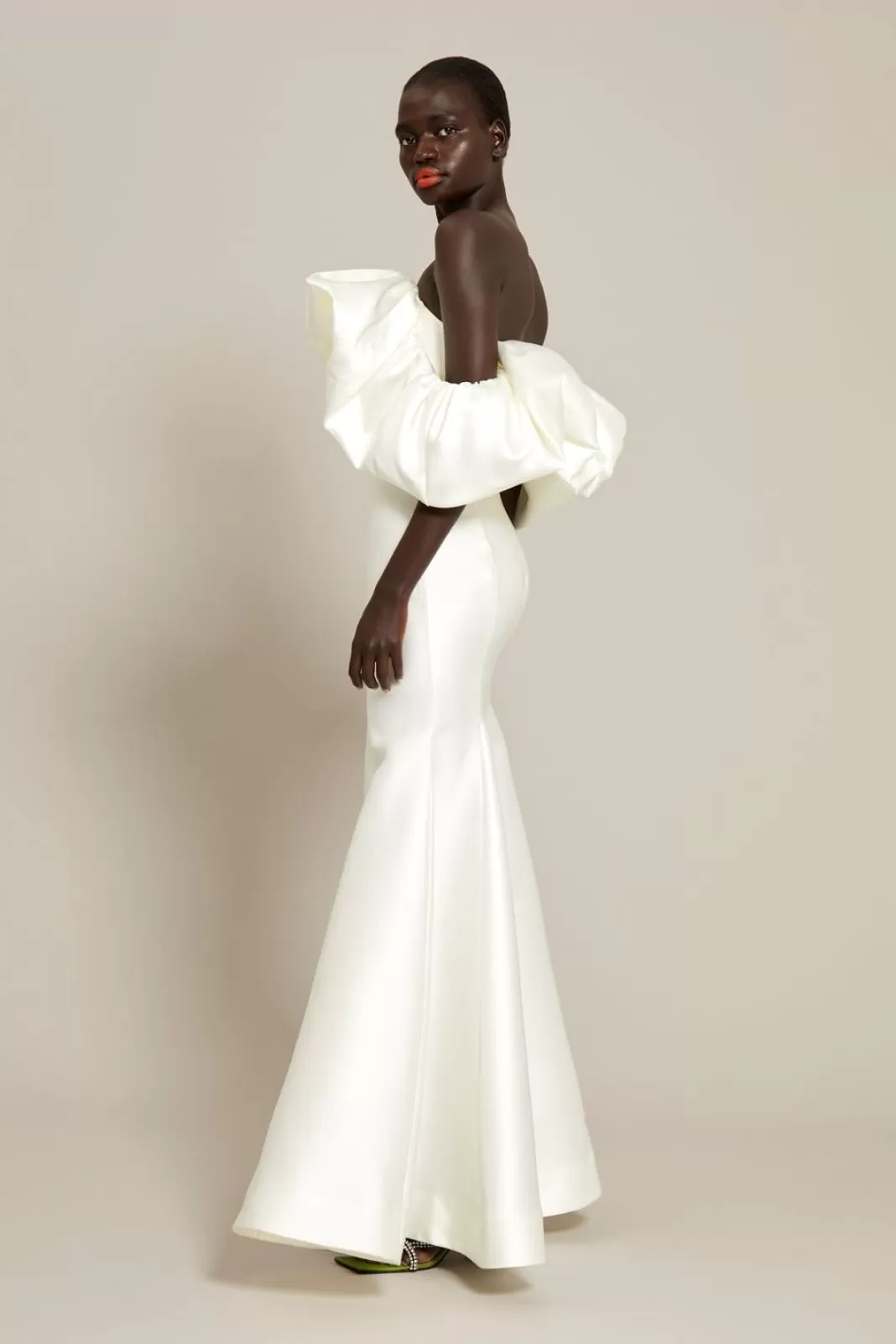 Solace London Bridal^The Pyper Dress In Cream