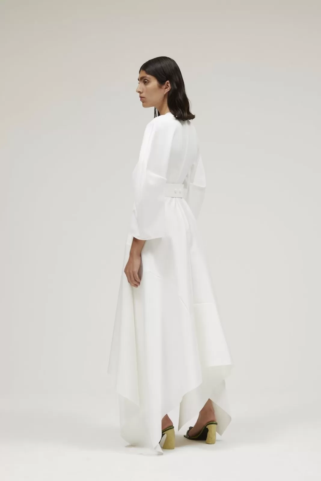 Solace London Bridal^The Quinn Dress In Cream