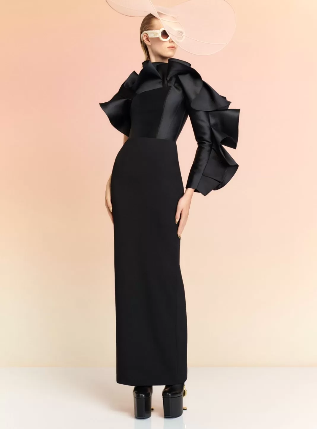 Solace London Dresses^The Rex Maxi Dress In Black