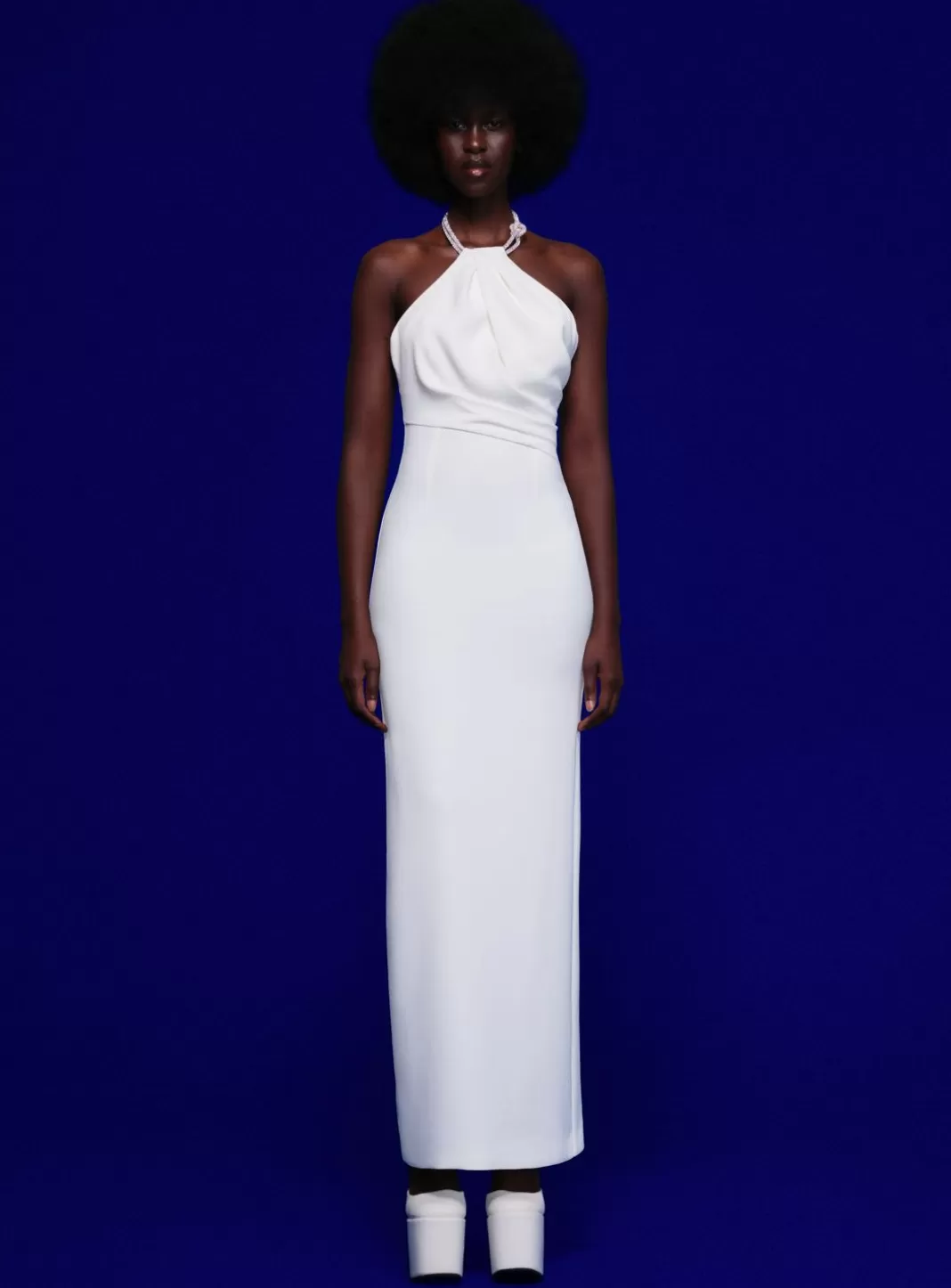 Solace London Bridal^The Riva Maxi Dress In Cream