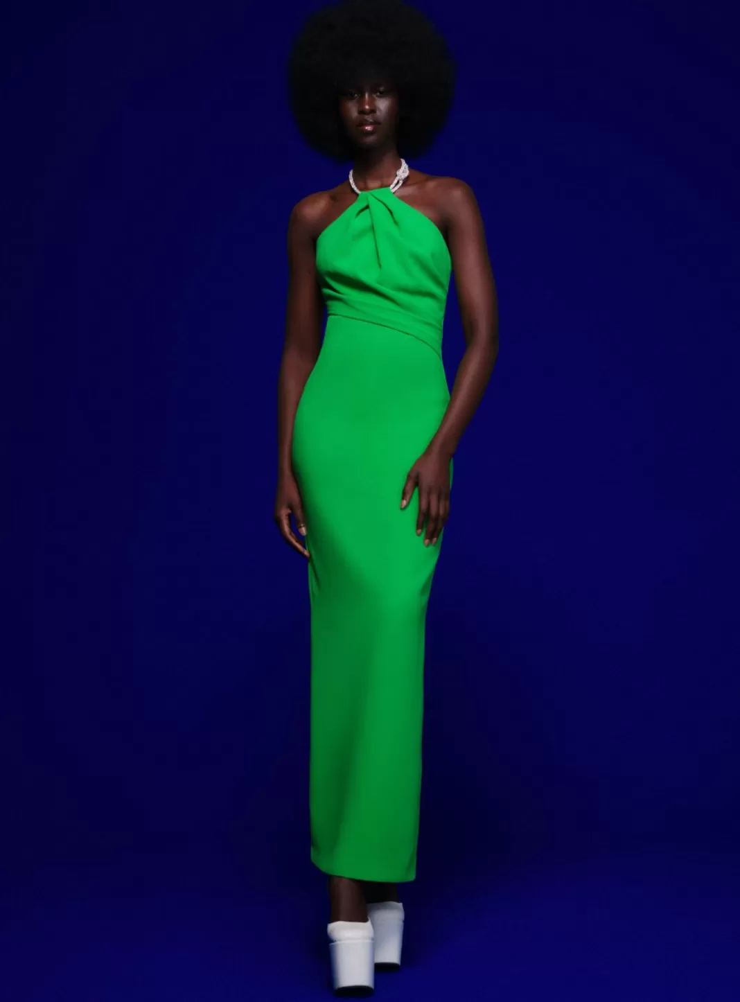 Solace London Dresses^The Riva Maxi Dress In Green