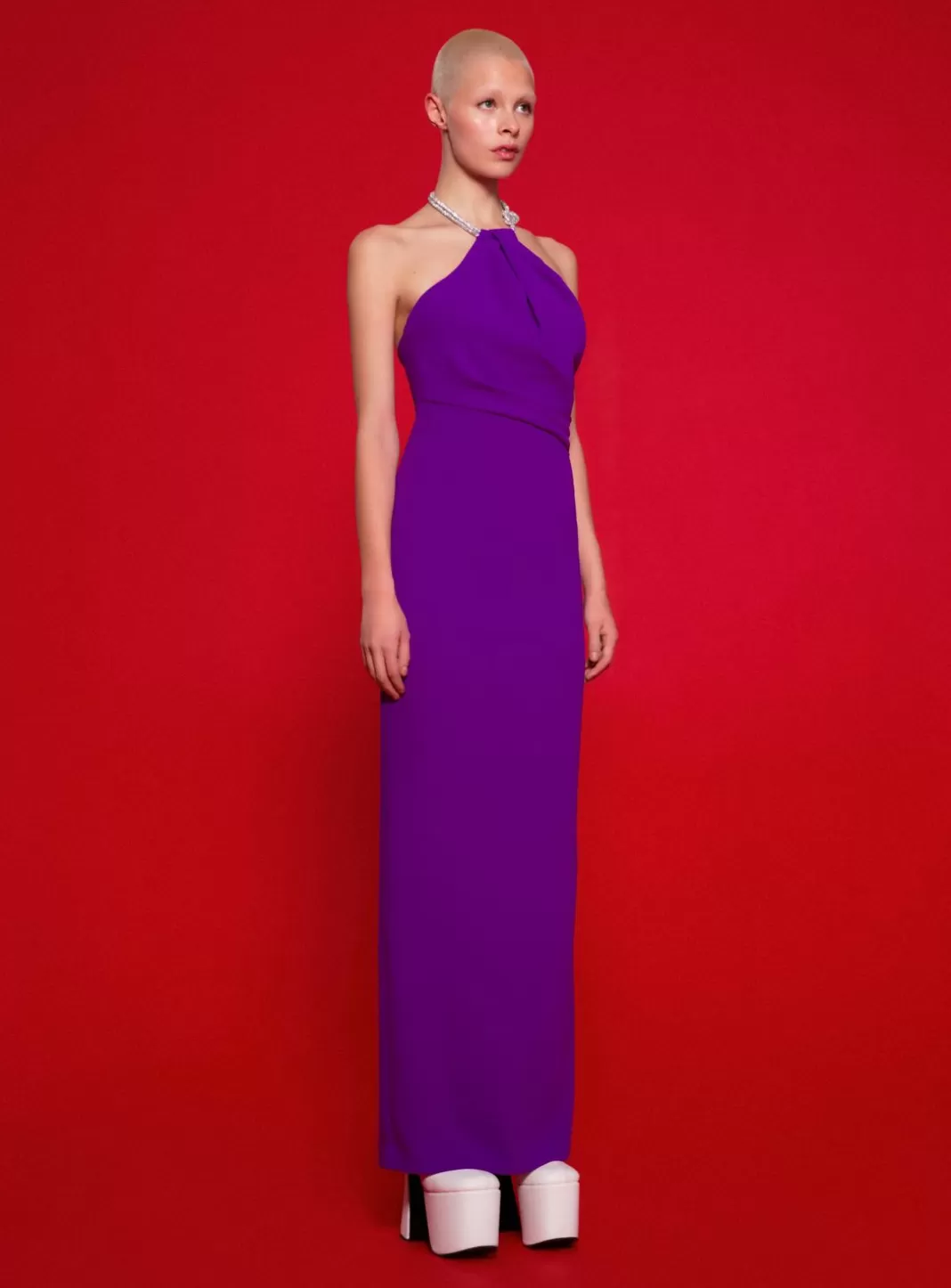 Solace London Dresses^The Riva Maxi Dress In Purple