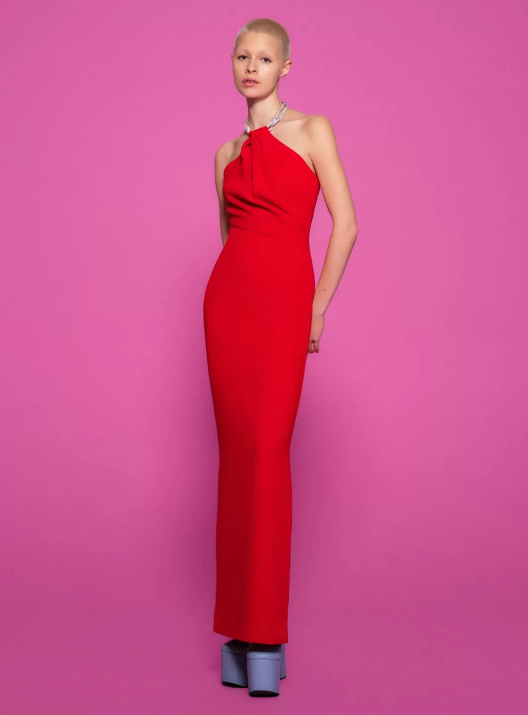 Solace London Dresses^The Riva Maxi Dress In Red