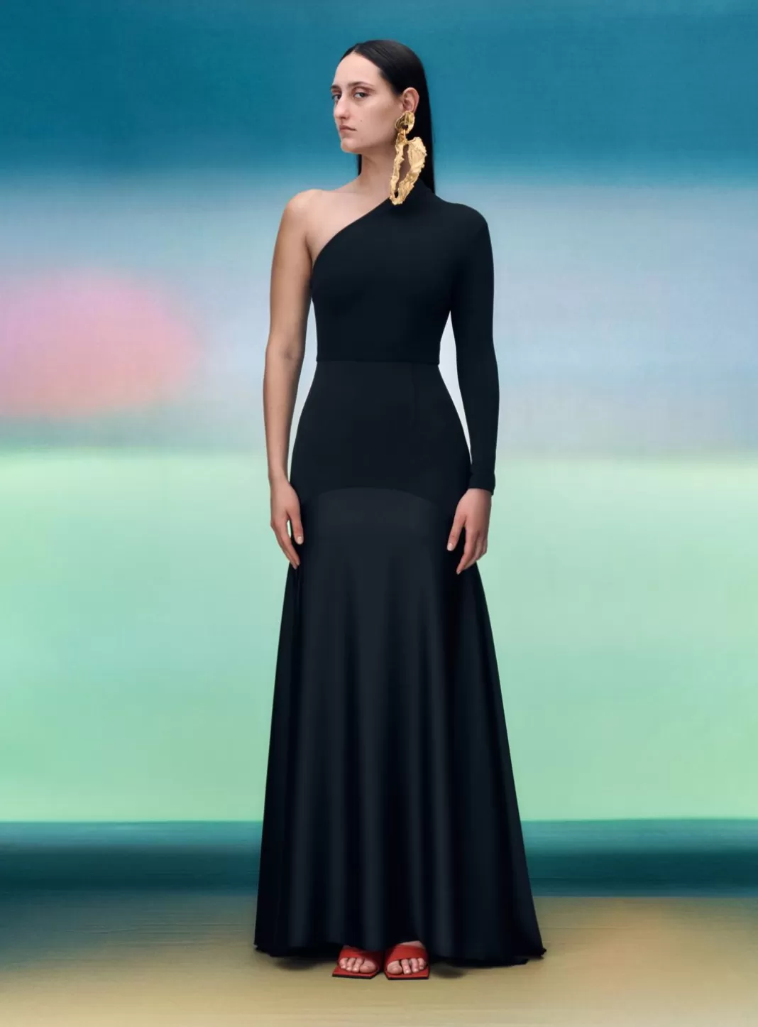 Solace London Dresses^The Sarr Maxi Dress In Black