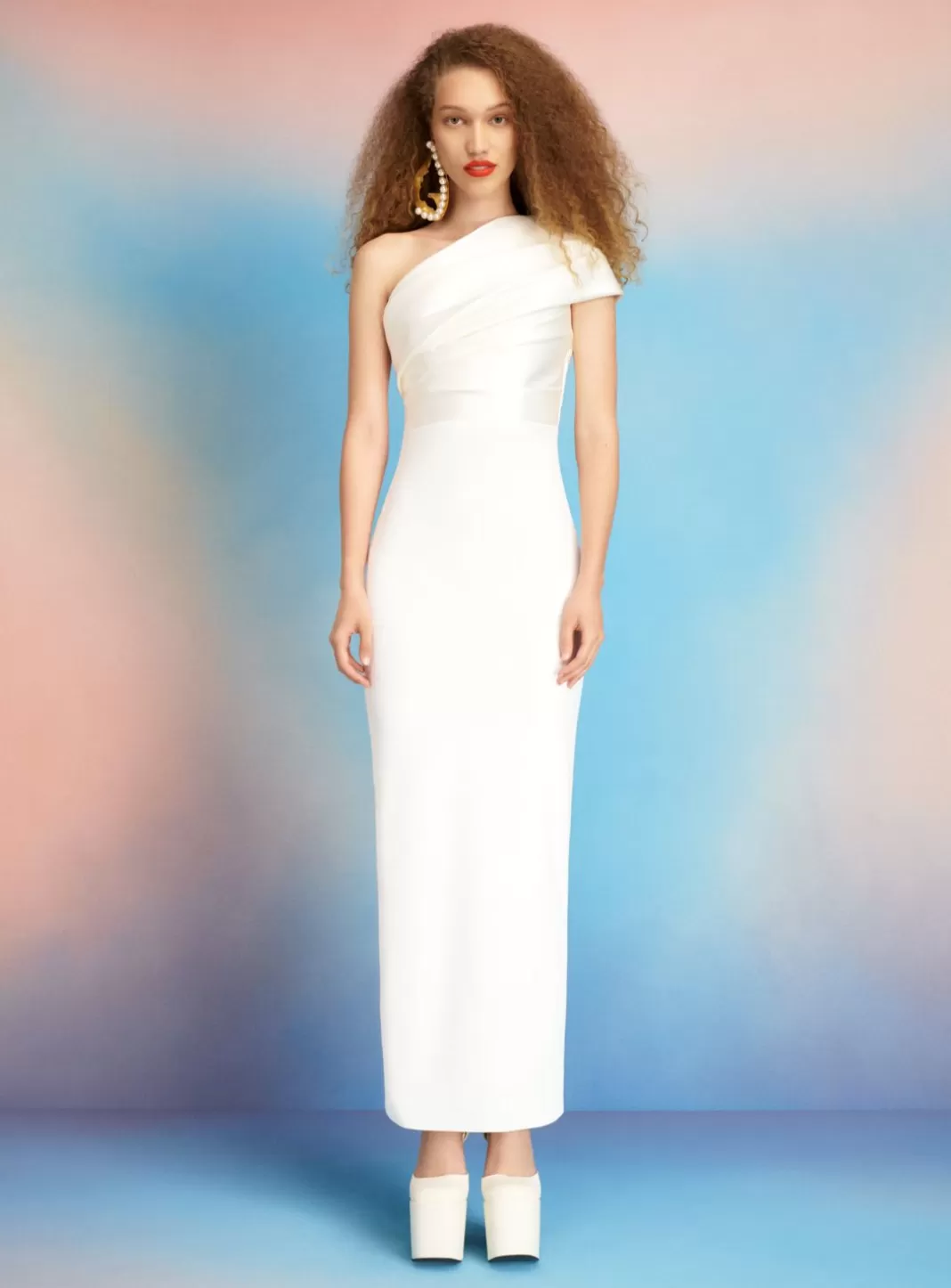 Solace London Dresses^The Selia Maxi Dress In Cream