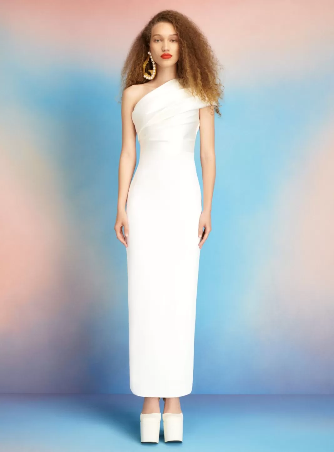 Solace London Dresses^The Selia Maxi Dress In Cream