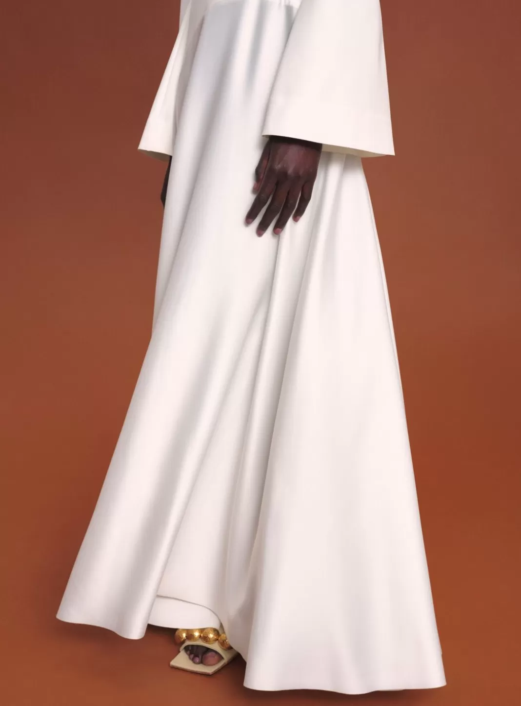 Solace London Bridal^The Storm Maxi Dress In Cream