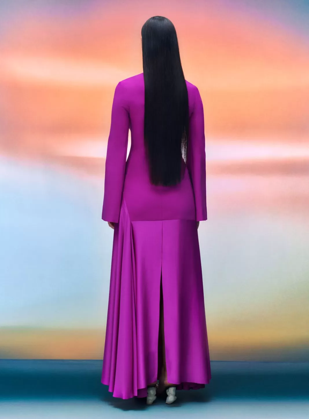 Solace London Dresses^The Storm Maxi Dress In Purple